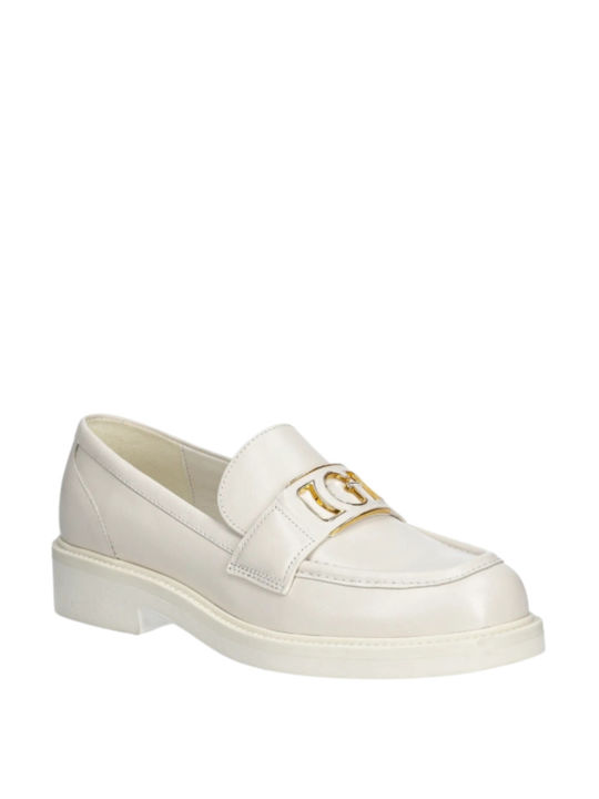 Guess Women's Loafers in Beige Color