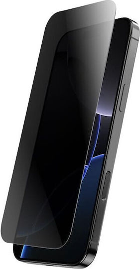 Crong 3D 0.18mm Privacy Tempered Glass (iPhone 16)