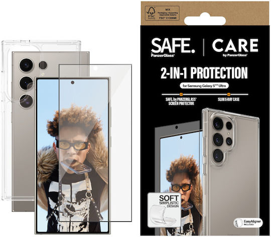 PanzerGlass Gehärtetes Glas (Galaxy S25 Ultra,Samsung S25 Ultra)