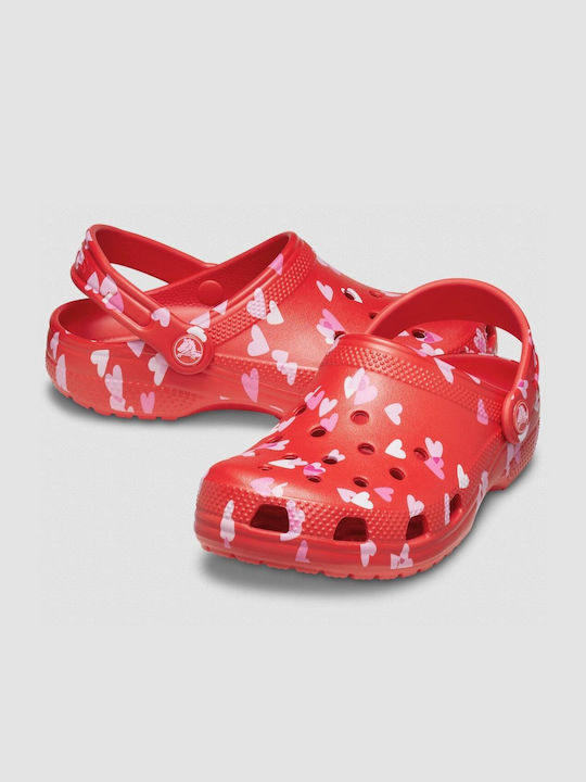 Crocs Kids’ Classic Children's Beach Shoes Red