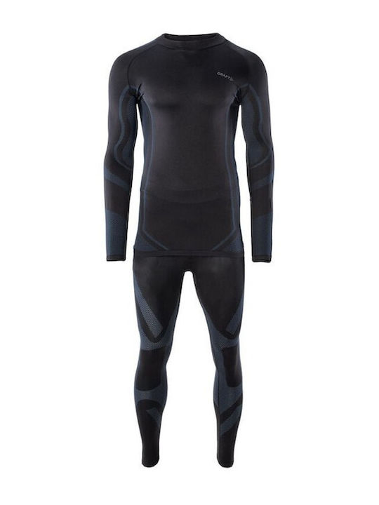 Craft Core Dry Fuseknit Herren Thermo Set Schwarz