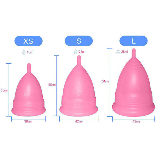 Cupă Menstruală Clasic Roz