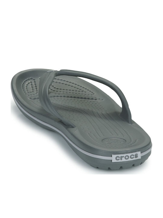 Crocband Men's Anatomic Flip Flops Gray