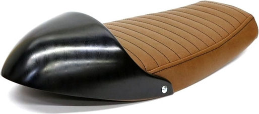 Cafe Racer Seat Compatible Yamaha SR 400 500 1978-1999 Brown 67cr15