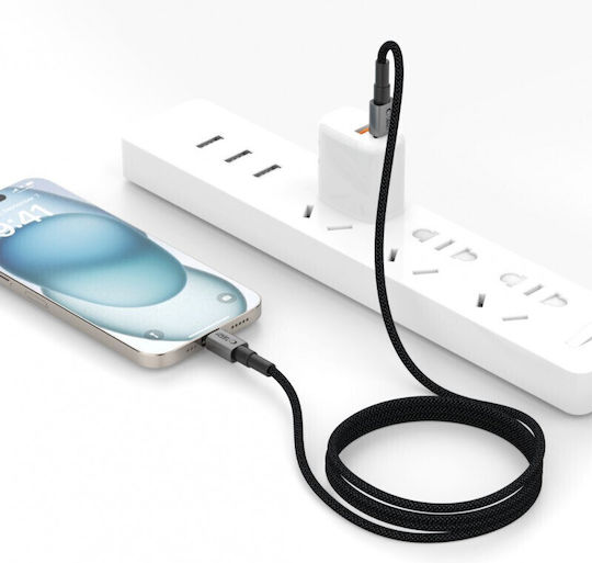 Tech-Protect Ultraboost USB 2.0 Cable USB-C male - USB-C 60W PD Γκρι 3m