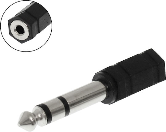 Goobay Μετατροπέας 6.3mm male σε 3.5mm female 10τμχ 11100