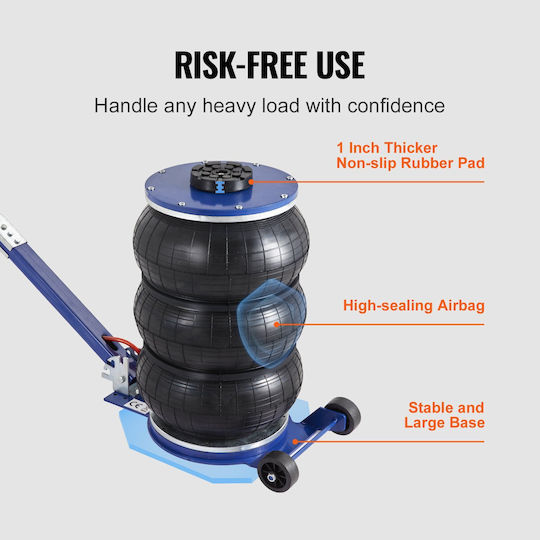 Vevor Jack Air for Weight Capacity up to 5 Tons