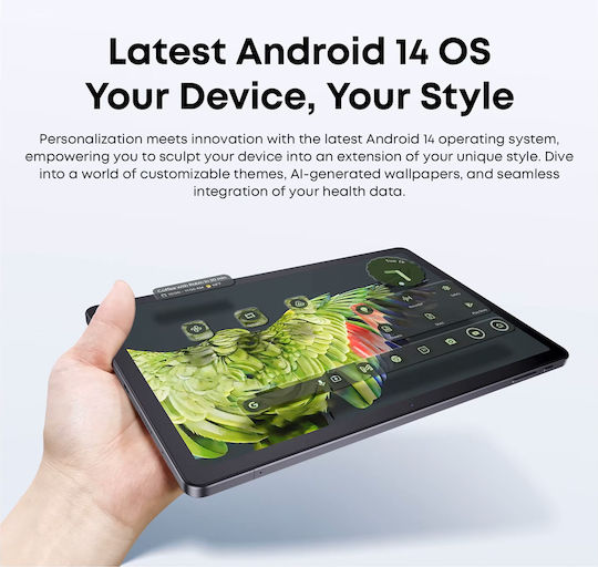 Chuwi AuPad 4G 10.95Inches Tablet (8GB/128GB) Gray