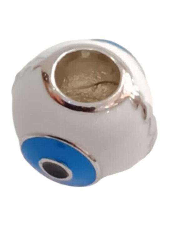 Kalliopi Silver Charm Ochi Protector Din Argint Albastru