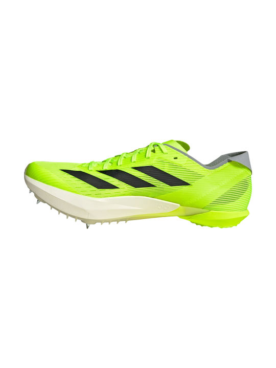 Adizero Ambition Sport Shoes Spikes Lucid Lemon / Core Black / Halo Silver