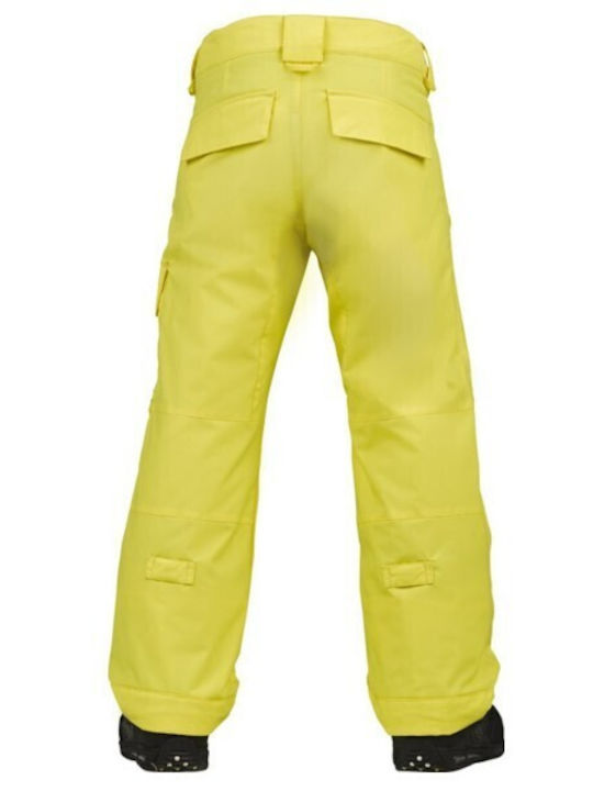 Burton 11582100722 Kids Trousers for Ski & Snowboard Yellow