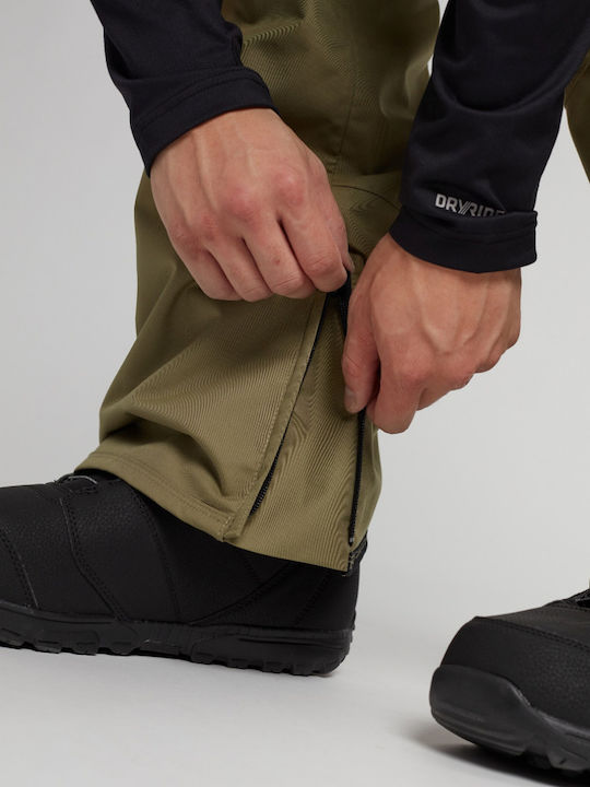 Burton 10188108300 Ανδρικό Παντελόνι Σκι & Snowboard Πράσινο
