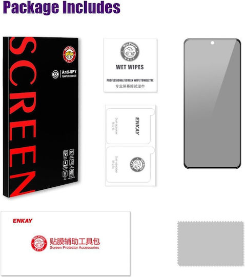 Full Face Tempered Glass Negru (Moto G55)