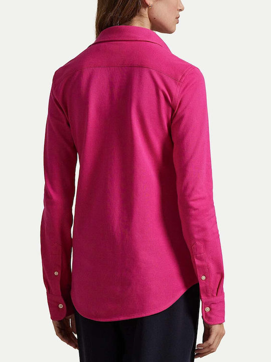 Ralph Lauren Women's Long Sleeve Shirt Pink