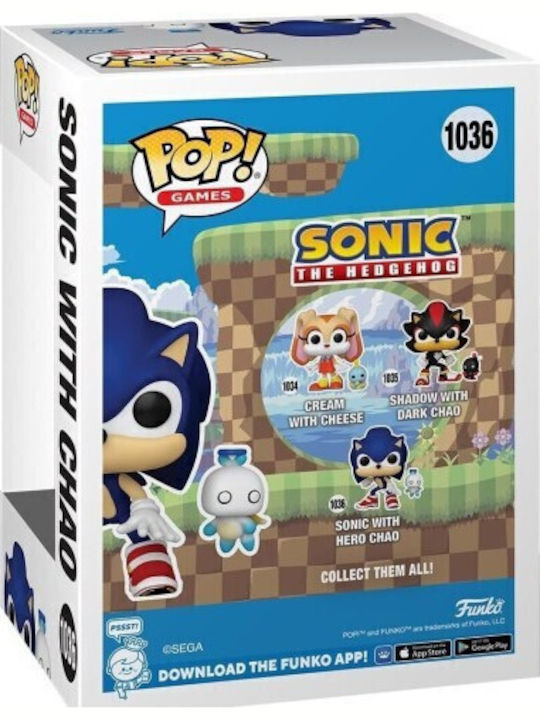 Funko Pop! Games: Sonic The Hedgehog - Sonic With Chao