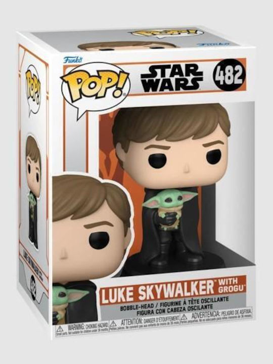 Funko Pop! Movies: Luke Skywalker with Grogu Bobble-Head Exclusive Funko Pop! Movies: Luke Skywalker with Grogu Bobble-Head Exclusive