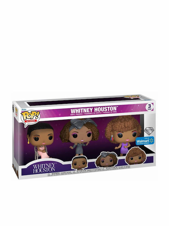 Funko Pop! Icons: Whitney Houston 3-Pack Special Edition