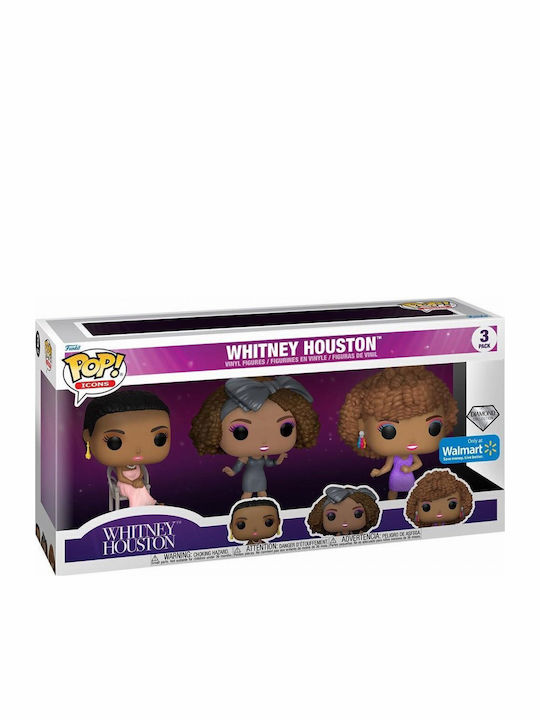 Funko Pop! Icons: Whitney Houston 3er-Pack Sonderausgabe Funko Pop! Icons: Whitney Houston 3er-Pack Sonderausgabe