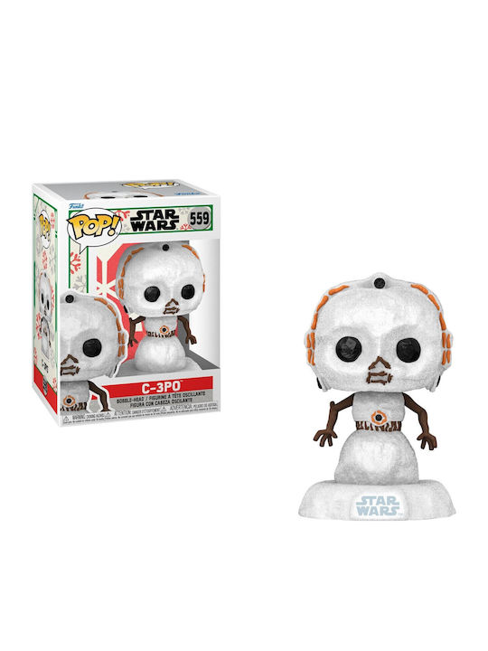 Funko Pop! Movies: C-3PO (Snowman) Snowman (Holiday) Bobble-Head