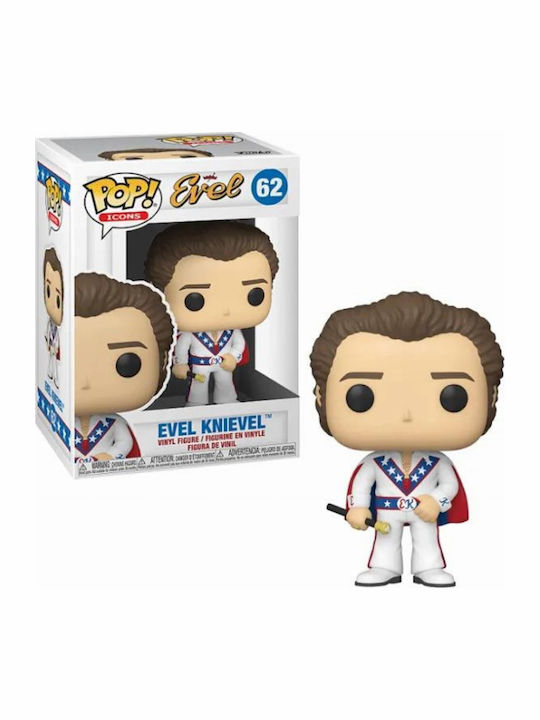 Funko Pop! Icons: Evel Knievel With Cape Funko Pop! Icons: Evel Knievel With Cape