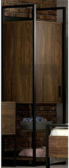 Einzeltür Kleiderschrank No3 60x55x190cm
