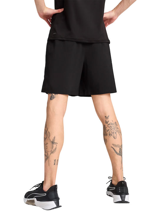 Tad Essentials 7 Men's Athletic Shorts Black