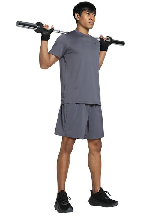 Tad Essentials 7 Men's Athletic Shorts Gray
