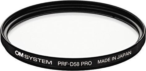 OM System Prf-d58 Pro Filter PRO 58mm for Camera Lenses