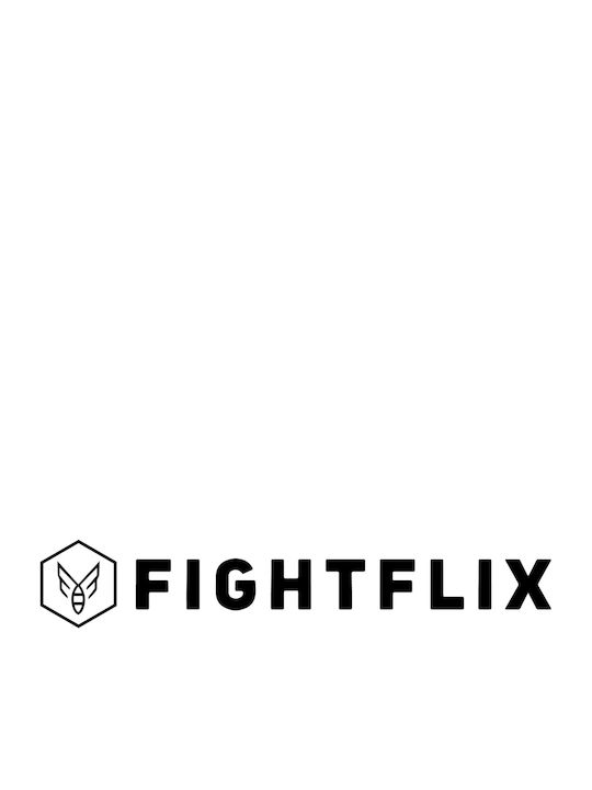 Fightflix Kick Boxing Logo In The Shadows Gold T-Shirt Premium