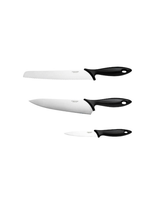 Fiskars Messerset aus rostfreiem Stahl 3Stück