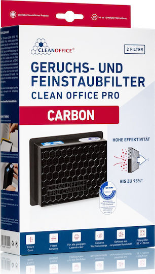 Cleanoffice Carbon Printer Filter 150x120x50mm 2pcs