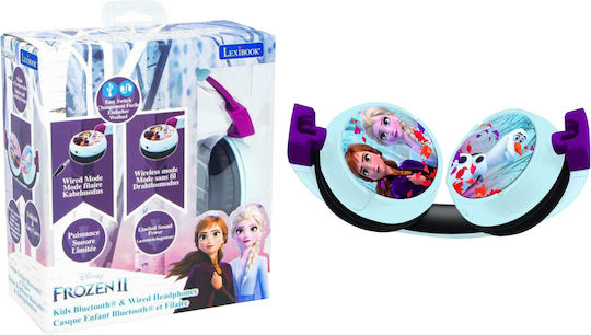 Lexibook Frozen Fără fir Bluetooth Pentru copii On Ear Căști cu 3 ore de Funcționare Multicolor