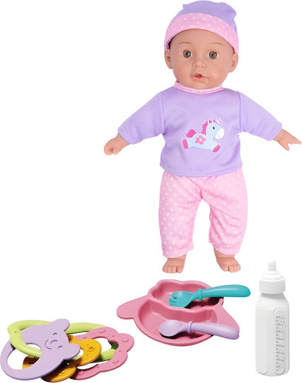 Gounaridis Toys Σετ με Μωρό Κούκλα για 3+ Ετών 13 εκ.