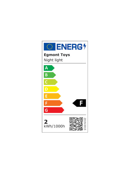 Egmont Lumini LED Lampă decorativă pentru copii Auriu 27x15x33εκ.