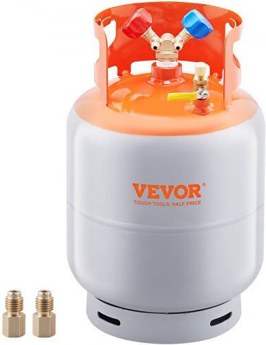 Vevor Δεξαμενή Ανάκτησης Ψυκτικού 30lb 400 Psi Y Βαλβίδα Lmhsgwfdk3014dzjgv0