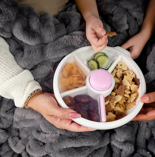 GoBe Παιδικό Πιάτο Φαγητού Snack Spinner Large Μπλε
