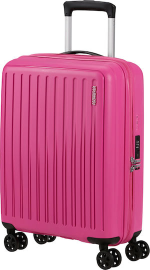 American Tourister Μεσαία Βαλίτσα Ταξιδίου Υφασμάτινη Ροζ με 4 Ρόδες Ύψους 68εκ.