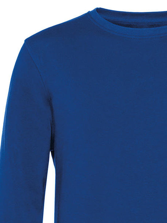 B&C Men's Long Sleeve Promotional Sweatshirt Royal