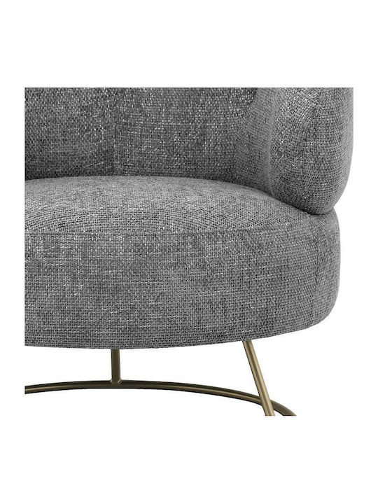Geena Armchair Gray 81x81x81cm