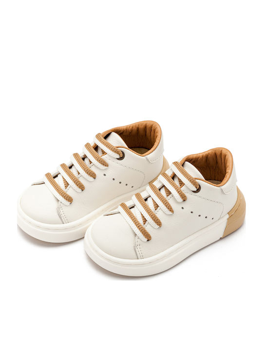 Babywalker White Baptism Leather Sneakers