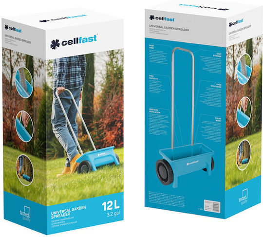 Cellfast 42-205 Wheeled Seeder with Capacity 12lt