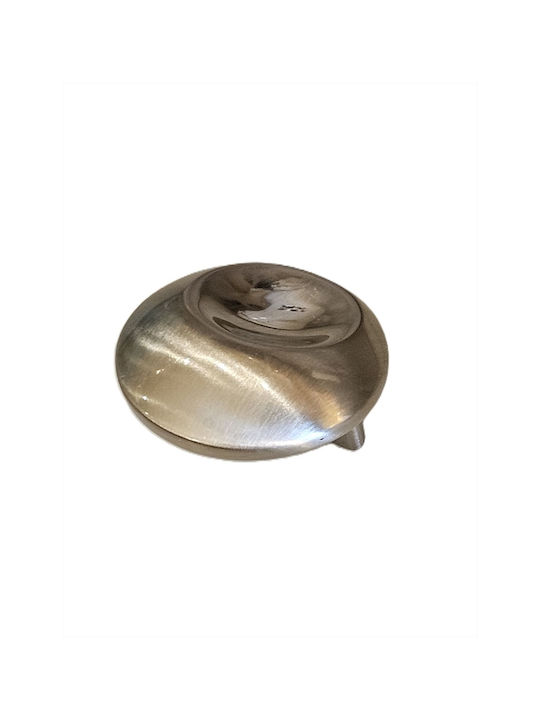 La Belle Maison Knob Furniture made of Zamak Nickel D35mm Δ9581 1pcs