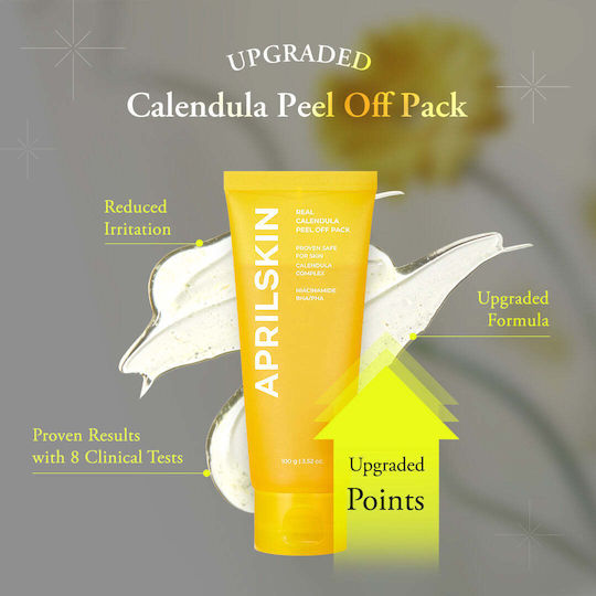 Aprilskin Gel Real Calendula Peel Off Demachiante Facial 100gr