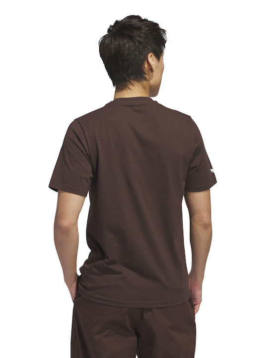 adidas T-shirt Brown