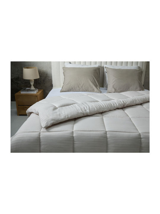 SleepMed Bettdecke Einzelbett 140x200cm Cream