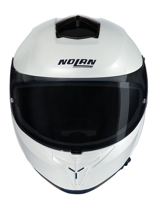 Nolan N80-8 Verniciatura Speciale 344 Perla / Black Motorradhelm Volles Gesicht ECE 22.06 1520gr mit Sonnenblende