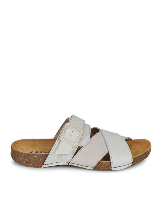 Sandale Casual Damă Alb