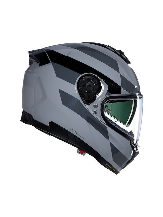 Nolan N80-8 Alfiere 345 Grey / Black Мотоциклетна каска Full Face ECE 22.06 с Sunvisor
