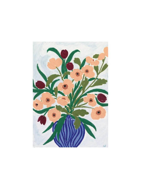 Poster A4 Poster Club Cerulean Still Life High Quality 265g Coated Paper