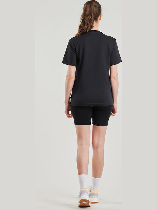 Floral Graphic Women's T-shirt Black